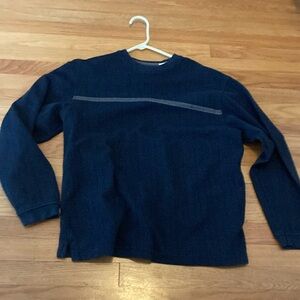 Arrow blue cotton sweater size large